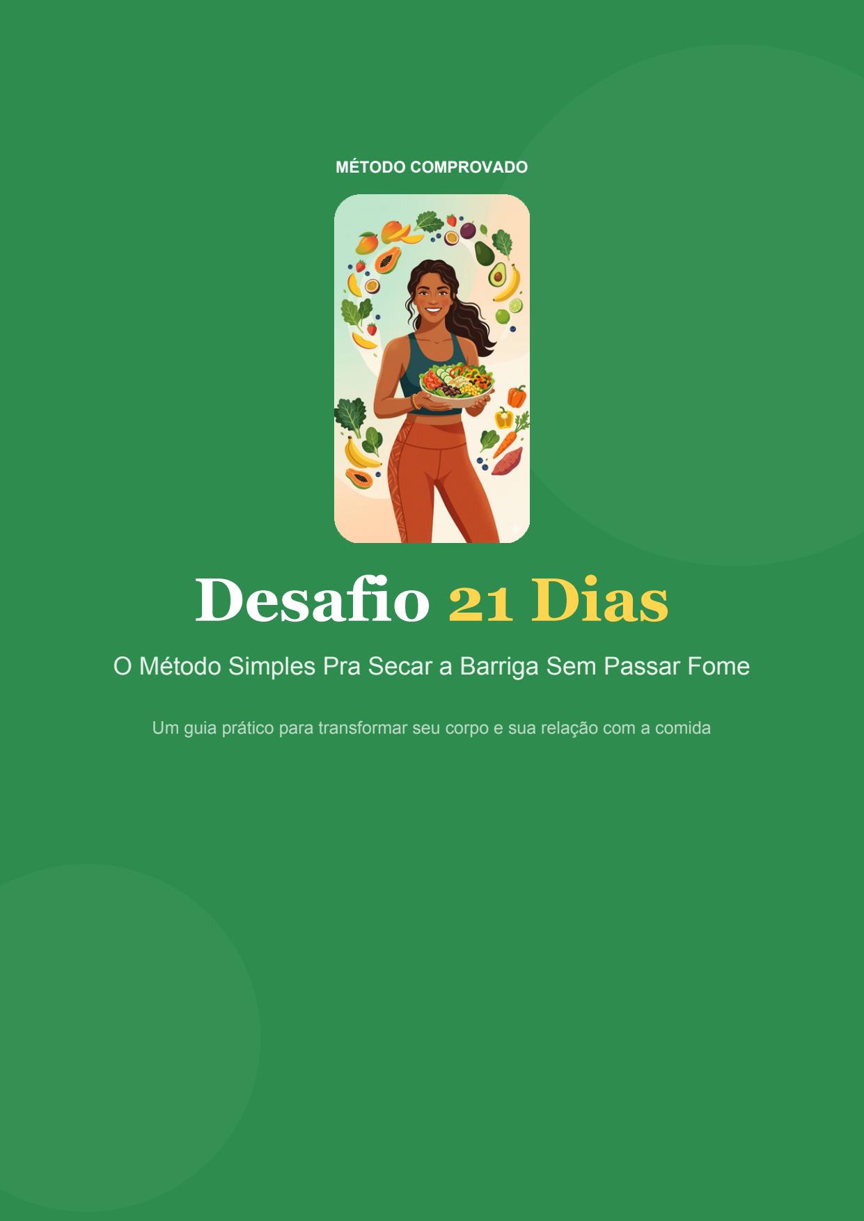 Capa do ebook Desafio 21 Dias para emagrecer